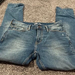 OLD NAVY 32X32 bleached jeans